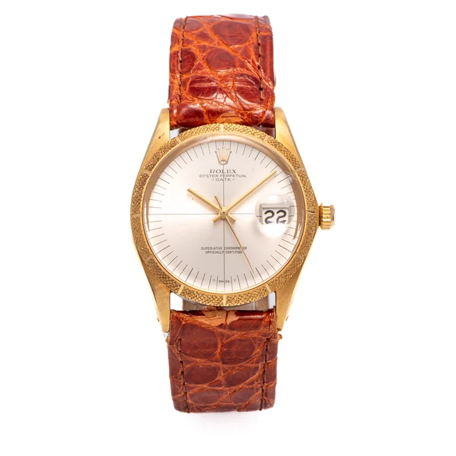 Rolex ROLEX REF. 1510 DATE 18K YELLOW GOLD kol saati