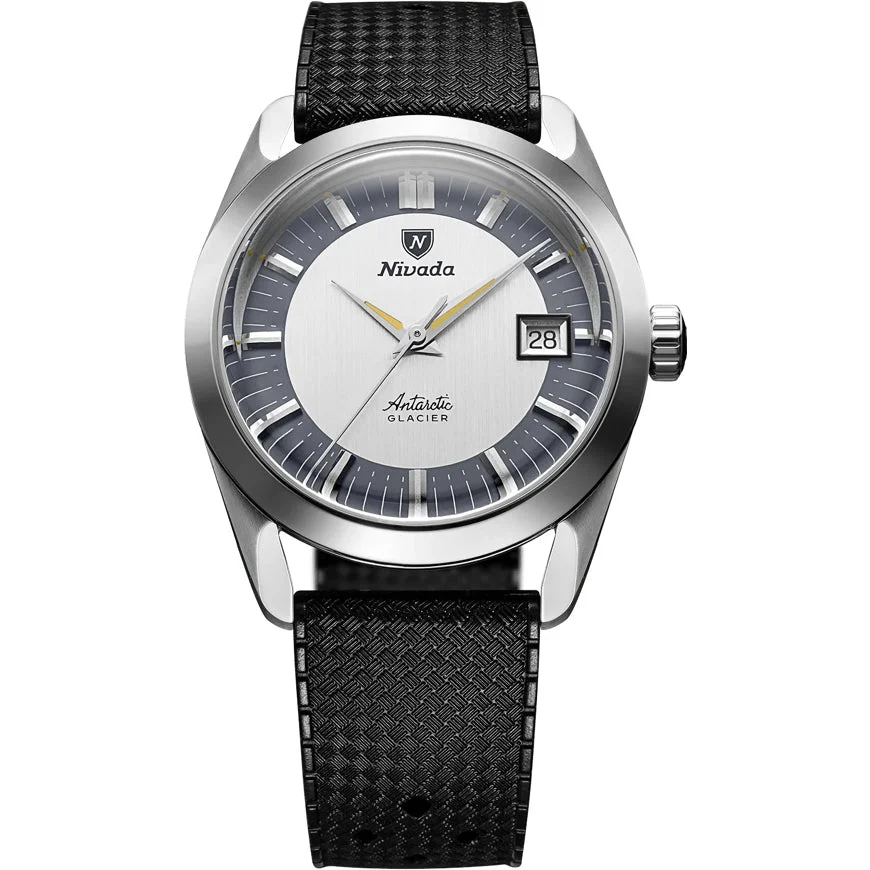 Nivada Grenchen Antarctic Glacier 35mm 35020M01 35 mm kol saati