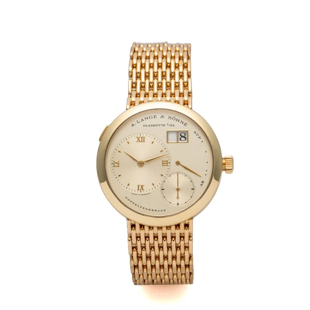 A. Lange & Sohne LANGE & SOHNE, REF. 101.321, LANGE 1, INTEGRATED BRACELET, YELLOW GOLD ko