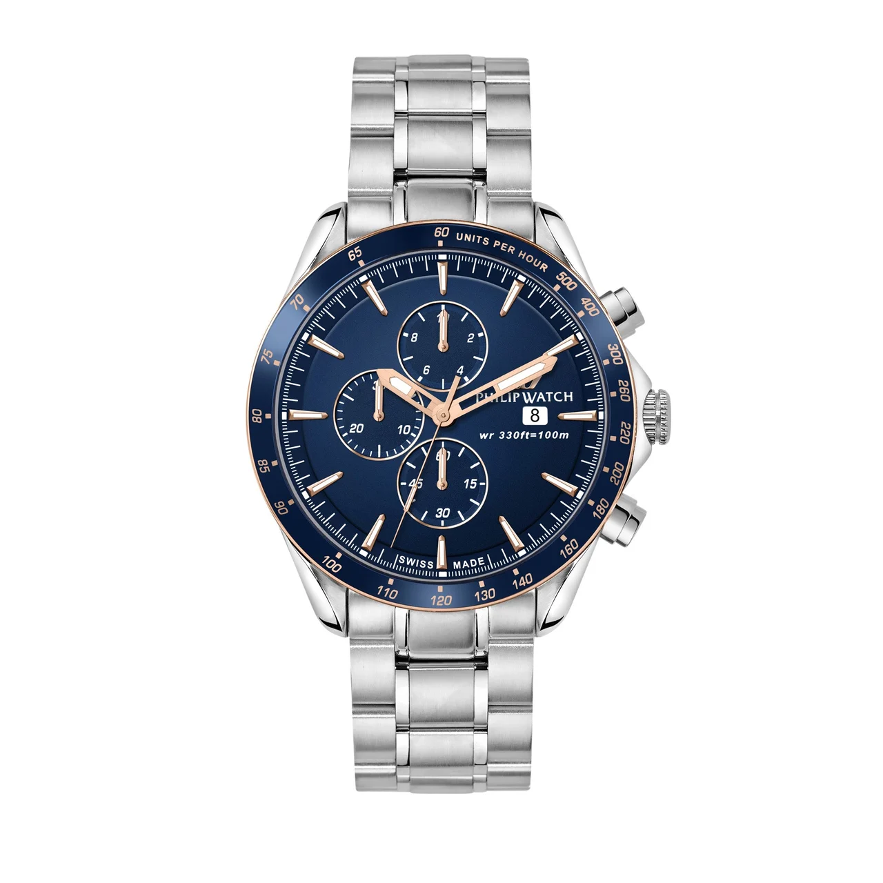 Philip Watch Blaze R8273995006 44 mm kol saati