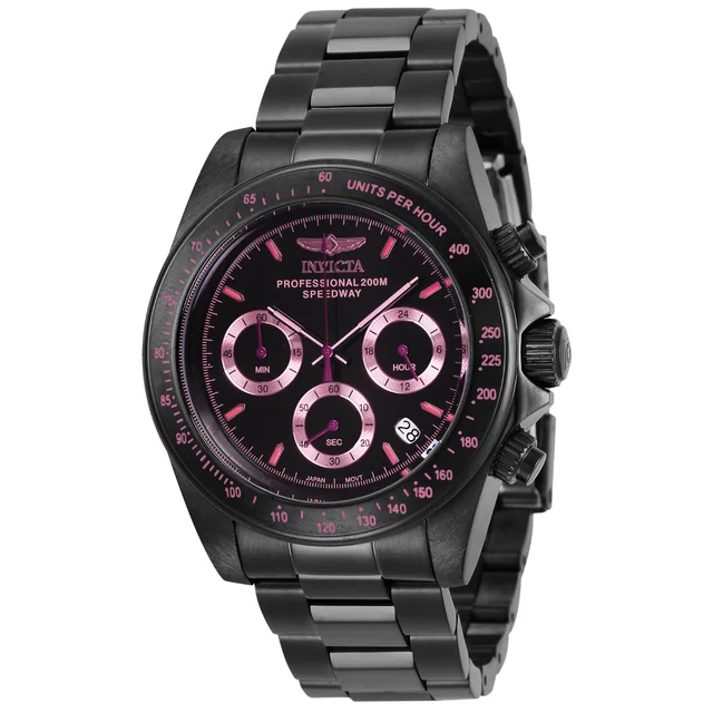 Invicta Speedway Torvane Watch - 39.5mm, Black (27773) kol saati