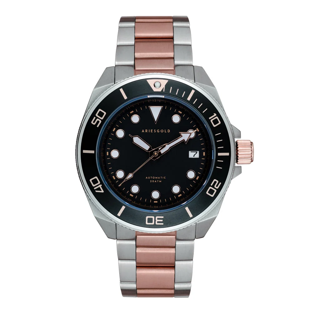 Aries Gold Srg-bkrg G 9029 SRG-BKRG 43 mm kol saati