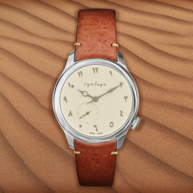 Vyntage Horology Purity Ivory kol saati