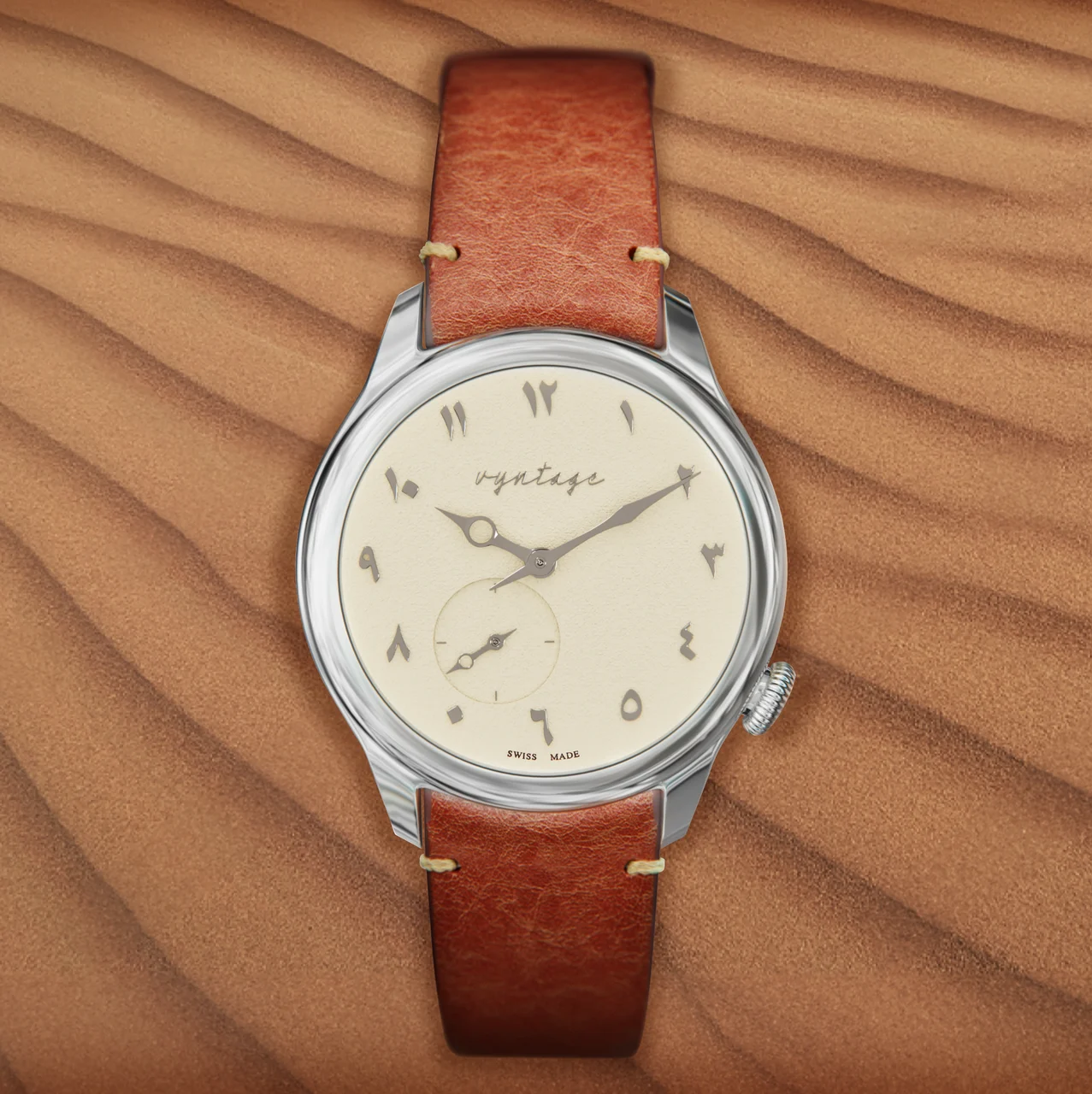 Vyntage Horology Purity Ivory 39 mm kol saati