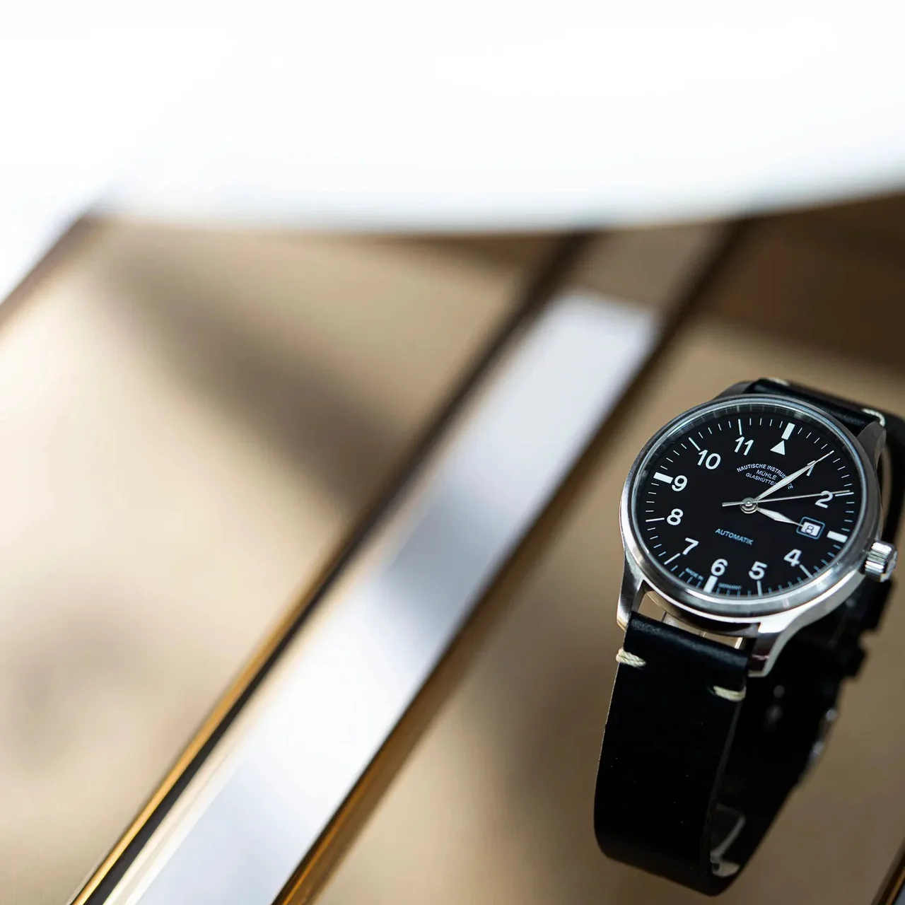 Muhle Glashutte Nautische Instrumente M1-37-60 41 mm kol saati