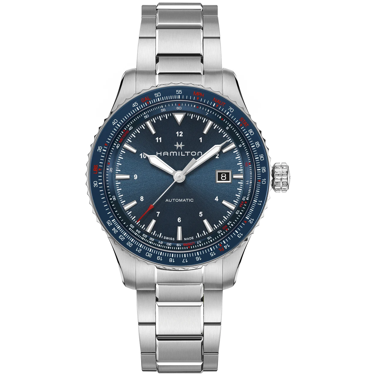 Hamilton Khaki Aviation Converter Auto H76645140 42 mm kol saati