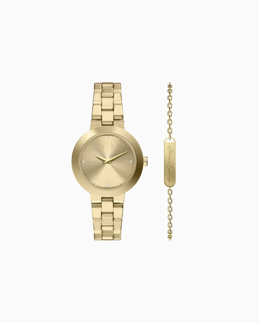 Armani Exchange Quartz Watch AX7177SET kol saati