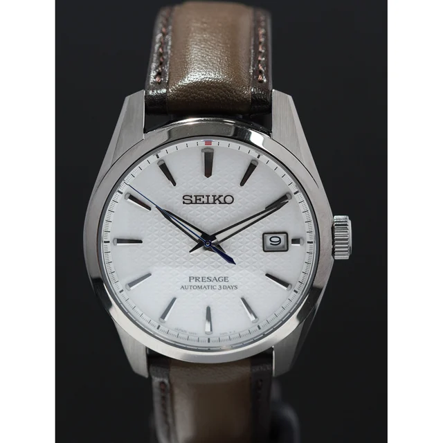 Seiko Presage Sharp Edged Series White Dial Limited Edition NAP210009N14256 kol saati