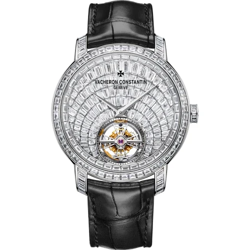 Vacheron Constantin Traditionnelle tourbillon high jewellery 6057T/000G-H067 kol saati