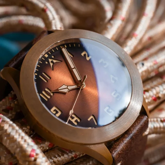 Aerotec Watches Aerotec-ace-brown kol saati