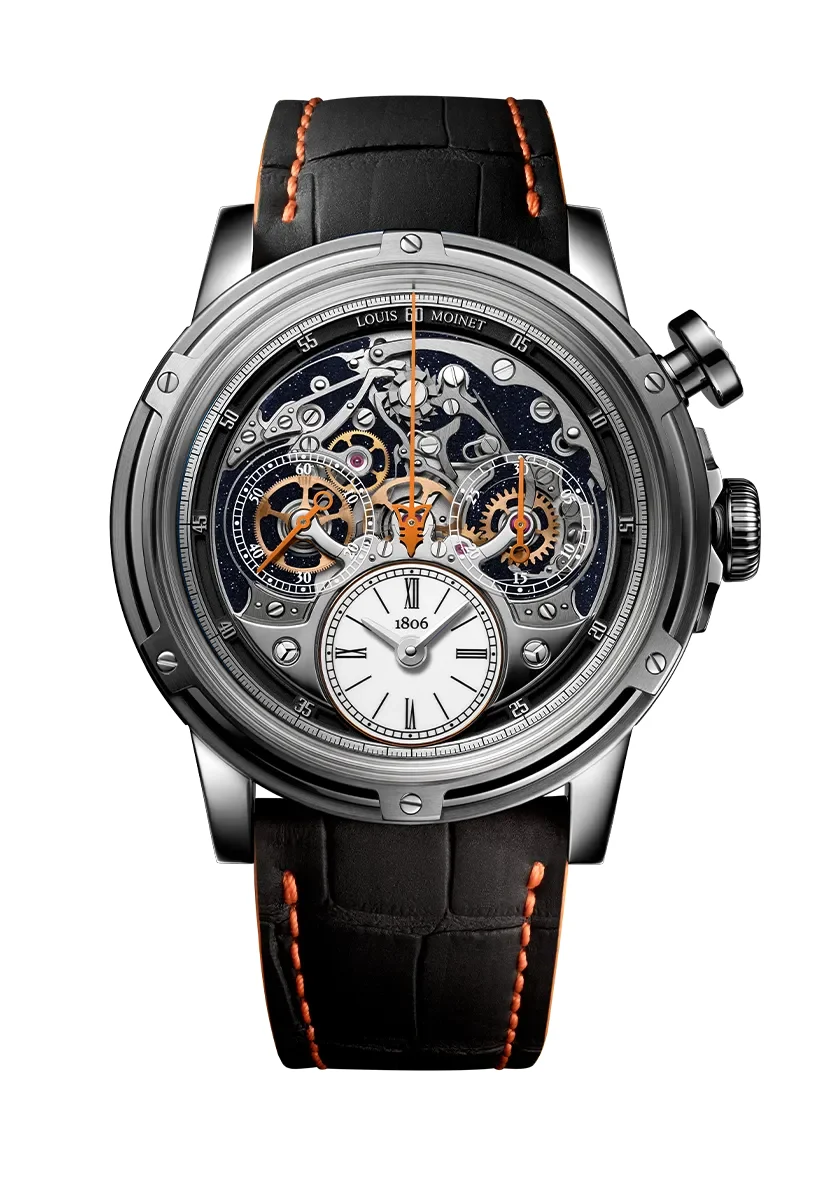 Louis Moinet Louis Moinet LM-154.73.16 46 mm kol saati