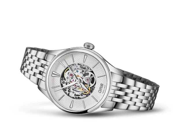 Oris Artelier Skeleton 01 560 7724 4051-07 8 17 79 kol saati
