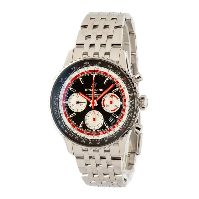 Breitling Navitimer B01 Black Dial AB01211B1B1X2 kol saati