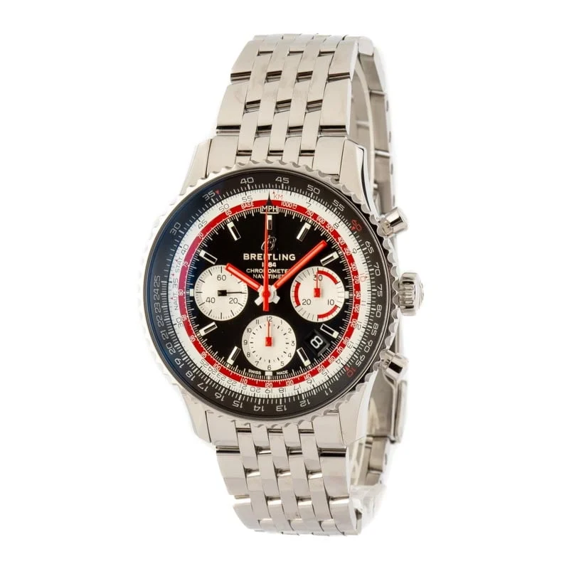 Breitling Navitimer B01 Black Dial AB01211B1B1X2 43 mm kol saati