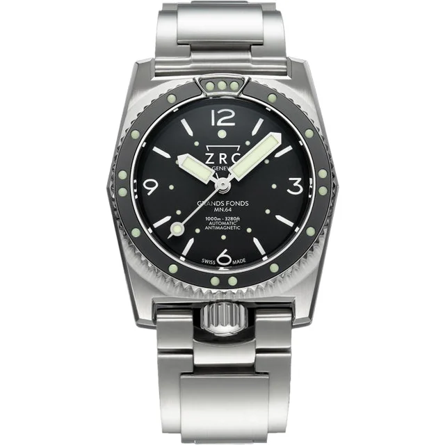 ZRC Grand Fonds 1964 French Navy Reissue MN64-V3 on Bracelet GF42163 kol saati
