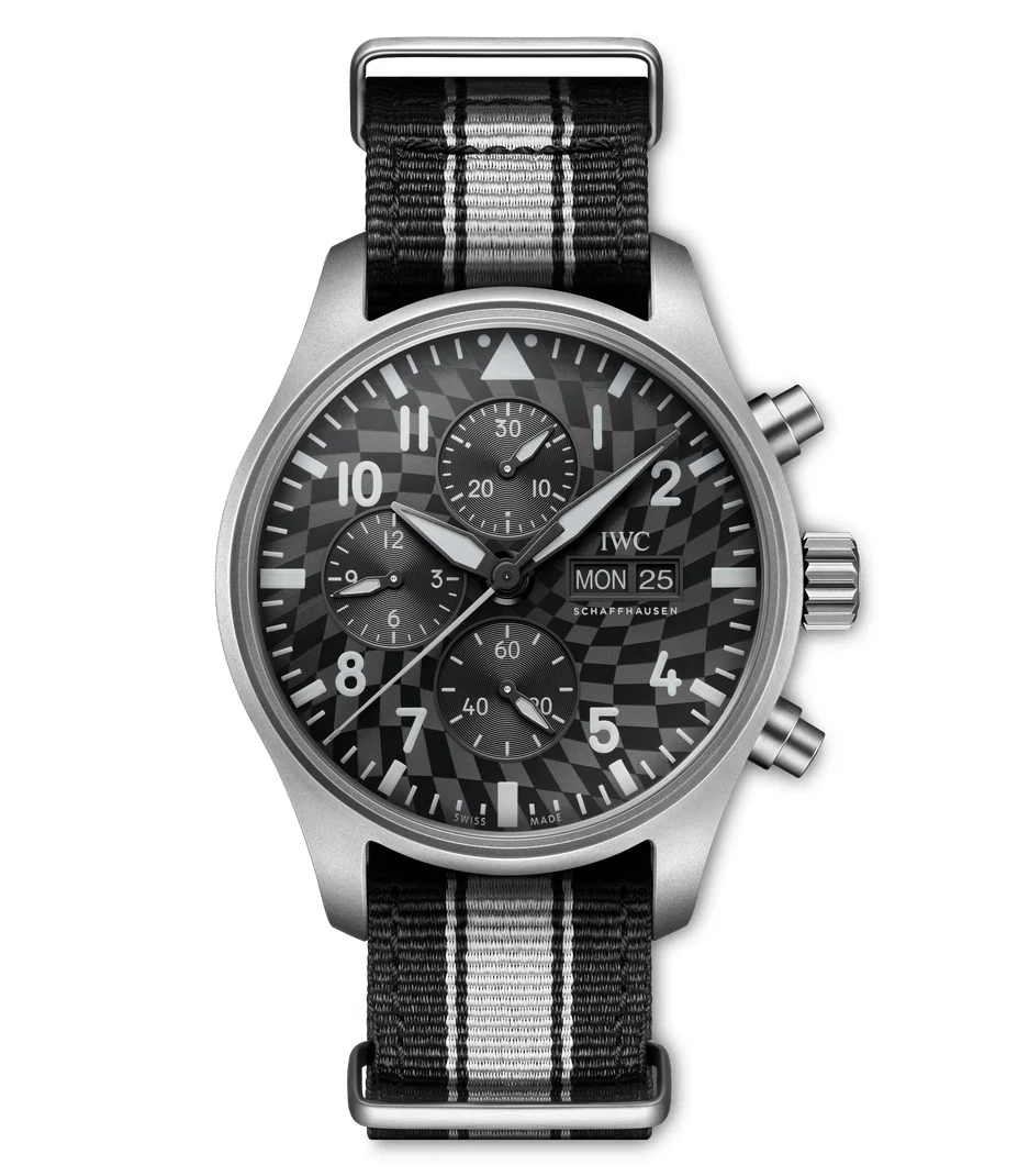 IWC Pilots Watch Chronograph Edition X Hot Wheels Racing Works IW377904 43 mm kol saati