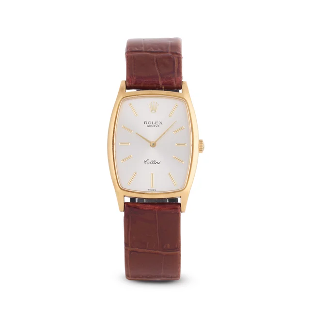 Rolex ROLEX, REF. 3807, CELLINI, 18K YELLOW GOLD kol saati