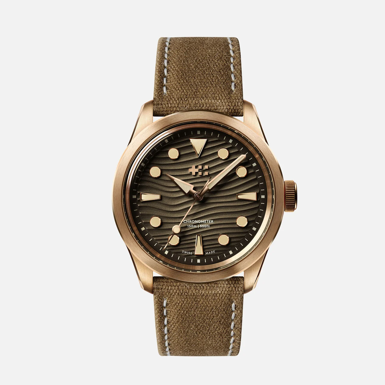 Christopher Ward Dune Aeolian Bronze C65-38C3H4-B00K0-WC 38 mm kol saati