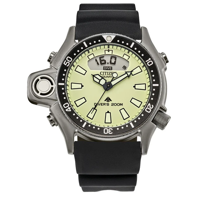 Citizen Promaster Aqualand Limited Edition Dive Watch #JP2007-09W kol saati