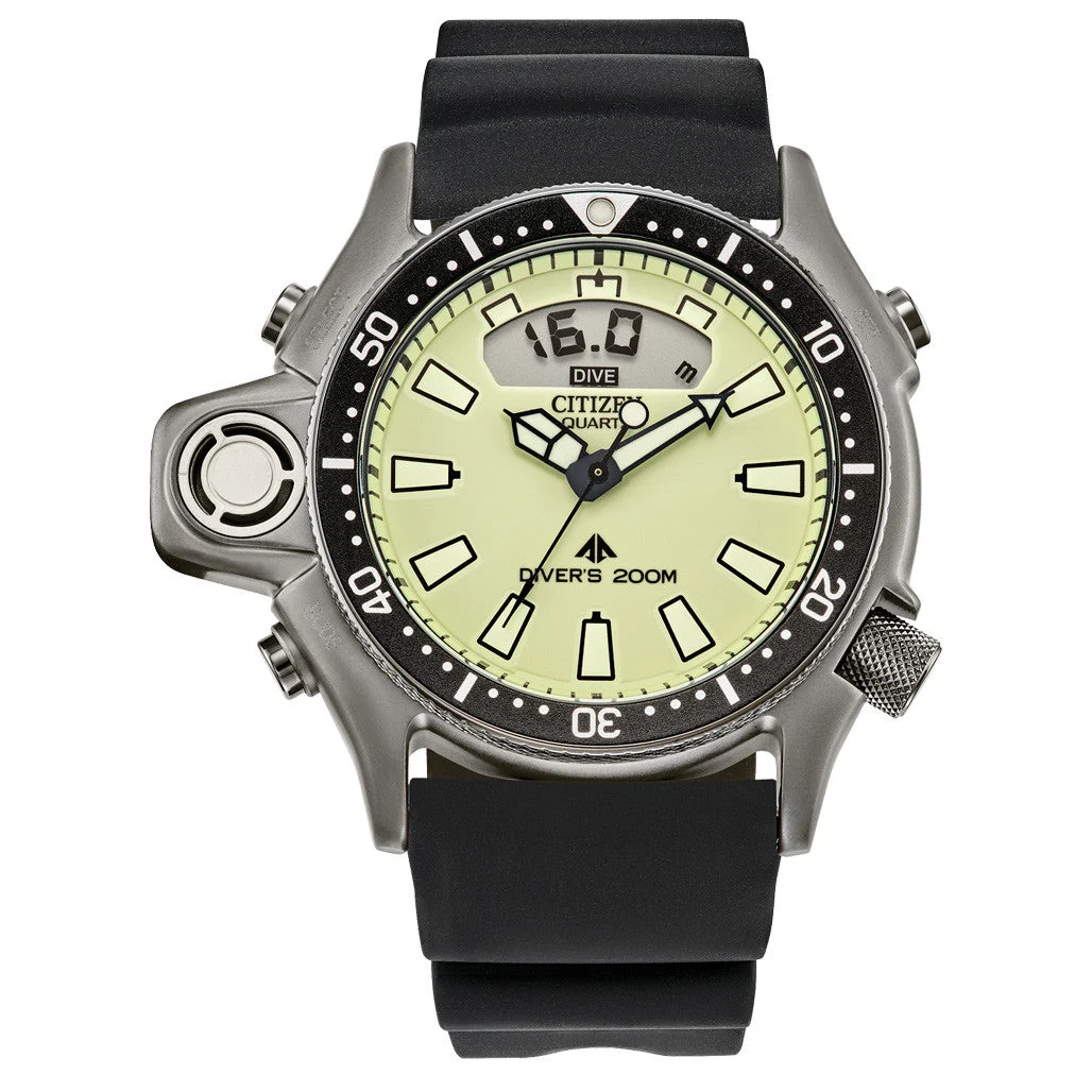 Citizen Promaster Aqualand Limited Edition Dive Watch #JP2007-09W kol saati
