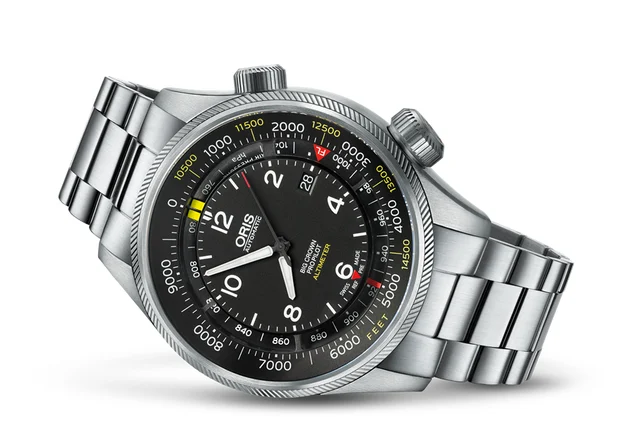 Oris Big Crown ProPilot Altimeter with Feet Scale 01 733 7705 4134-Set 8 23 19 kol saati