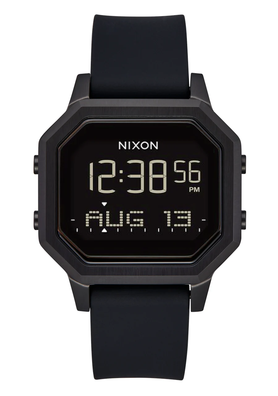 Nixon US Siren Stainless Steel - All Black A1211-001-00 36 mm kol saati