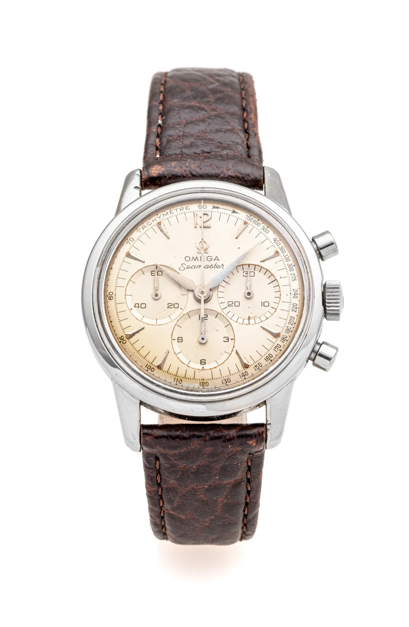 OMEGA OMEGA, REF. 105.001, SEAMASTER CHRONOGRAPH, STEEL kol saati