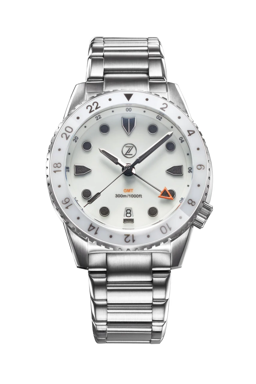 Zelos Mako 300m GMT 'Frost' 40 mm kol saati