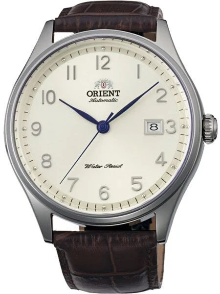 Orient Duke Automatic Watch with Beige Dial, Sapphire Crystal, Stainless Steel Case #ER2J004S 43 mm kol saati