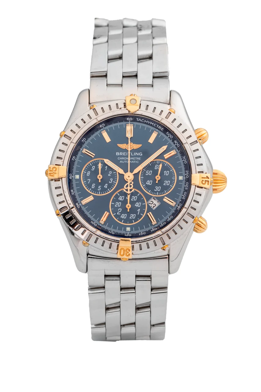 Breitling BREITLING, REF. B35312, SHADOW FLYBACK CHRONOGRAPH, STEEL AND YELLOW GOLD* kol saati