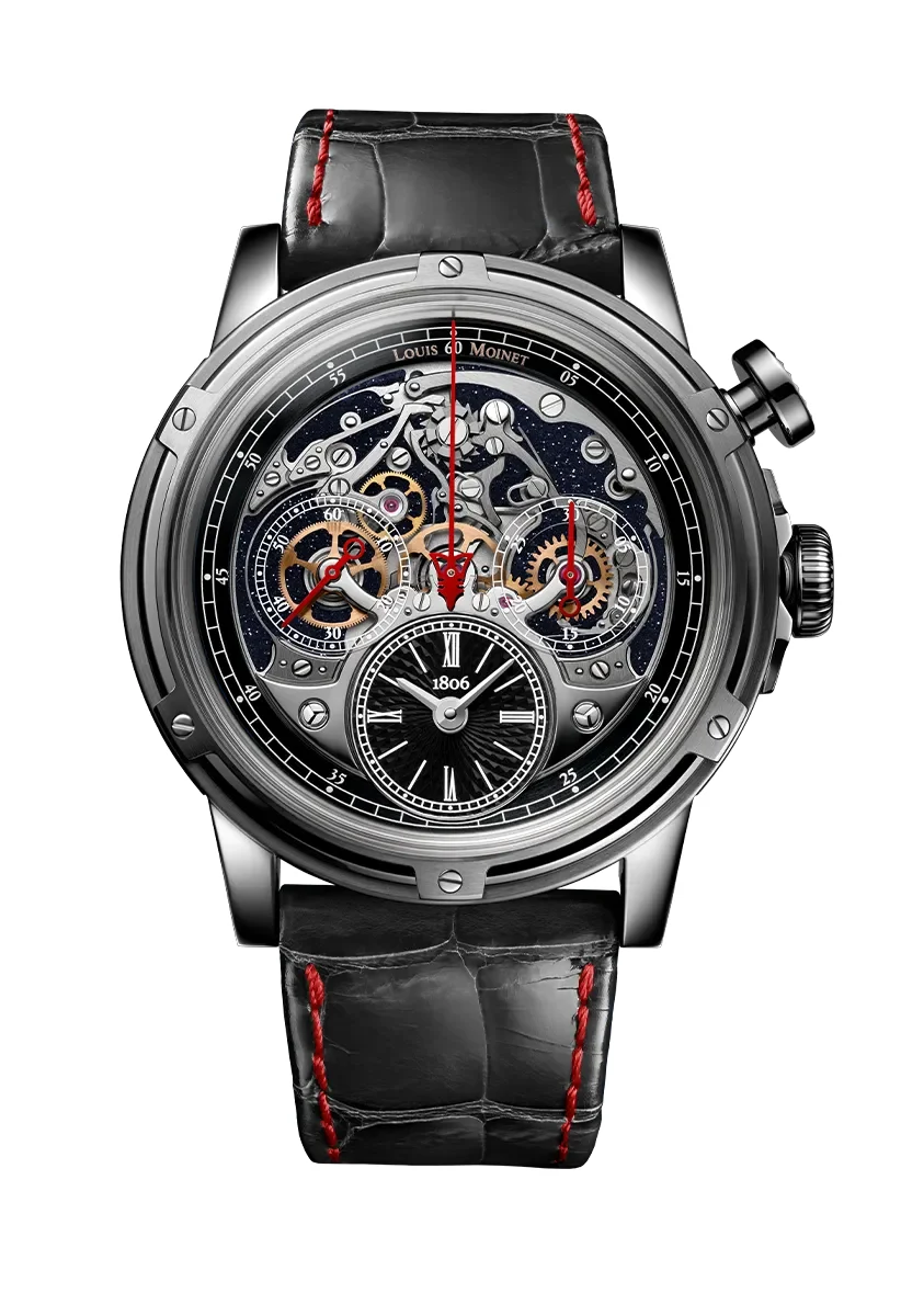 Louis Moinet Louis Moinet LM-154.73.17 46 mm kol saati