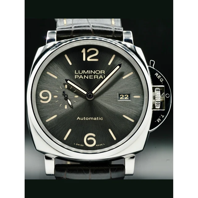 Panerai Luminor Due 45mm Grey Dial Steel PAM00943 210000033246 kol saati