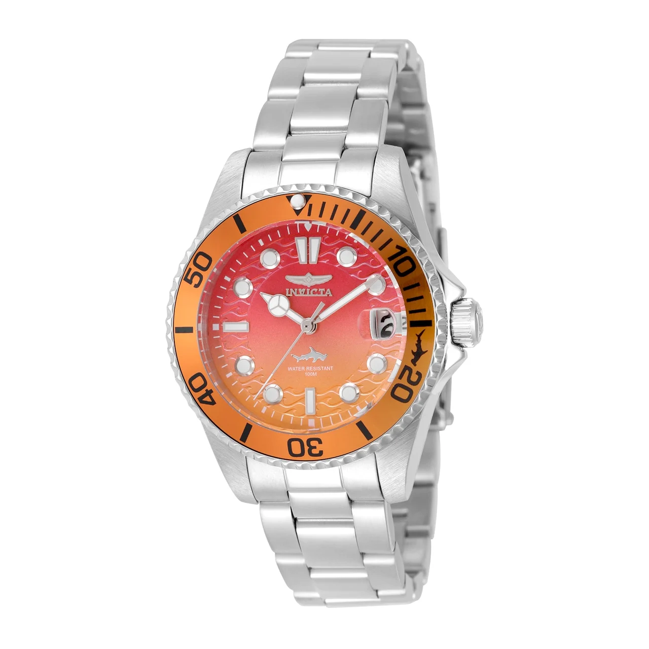 Invicta Pro Diver Watch - 34mm, Steel (50924) 34 mm kol saati