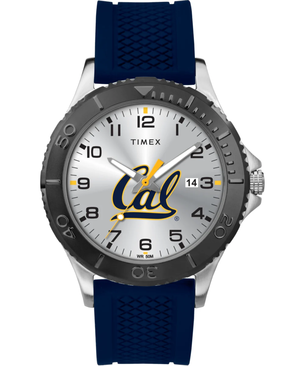 Timex Gamer Navy U Cal Berkeley Golden Bears TWZUCALME 42 mm kol saati