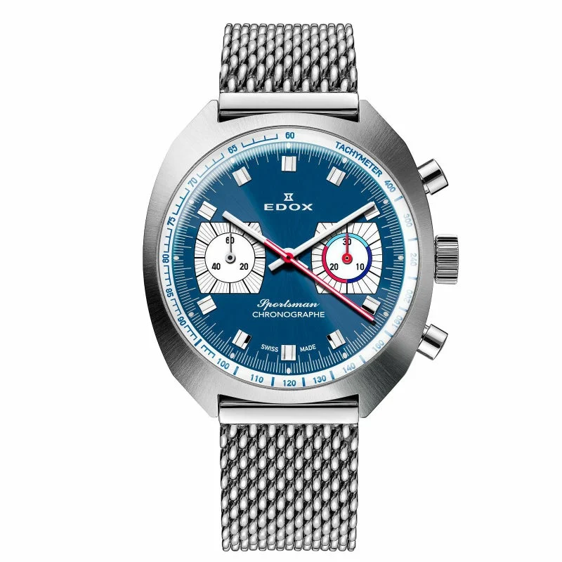 EDOX 08202-3BU-BUIN 41 mm kol saati