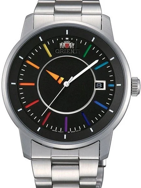 Orient Automatic Disk Watch with Unique Rotating Hour Hand #ER0200DW kol saati