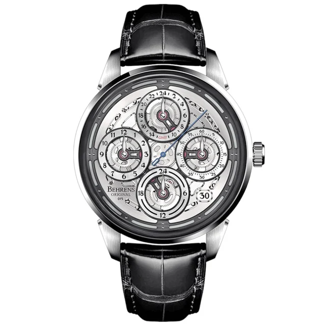 Behrens Navigraph Grey BHR015GRY01 kol saati
