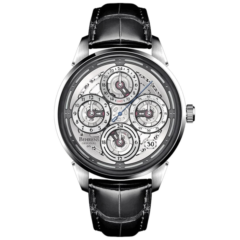 Behrens Navigraph Grey BHR015GRY01 kol saati
