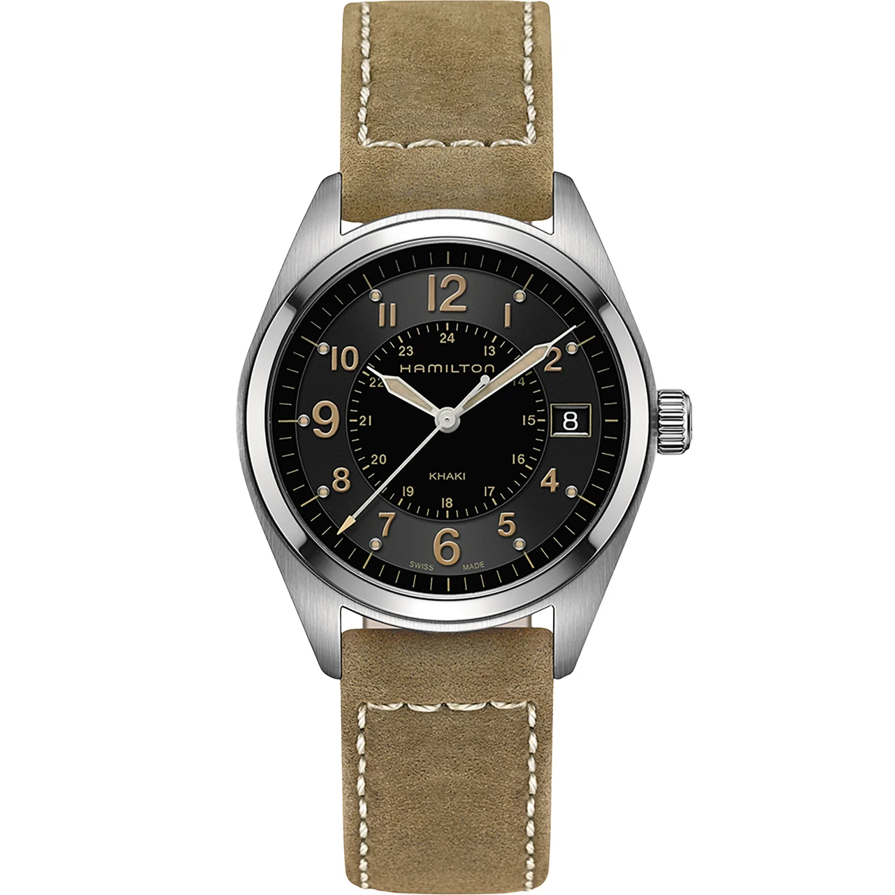 Hamilton Khaki Field Quartz H68551833 40 mm kol saati