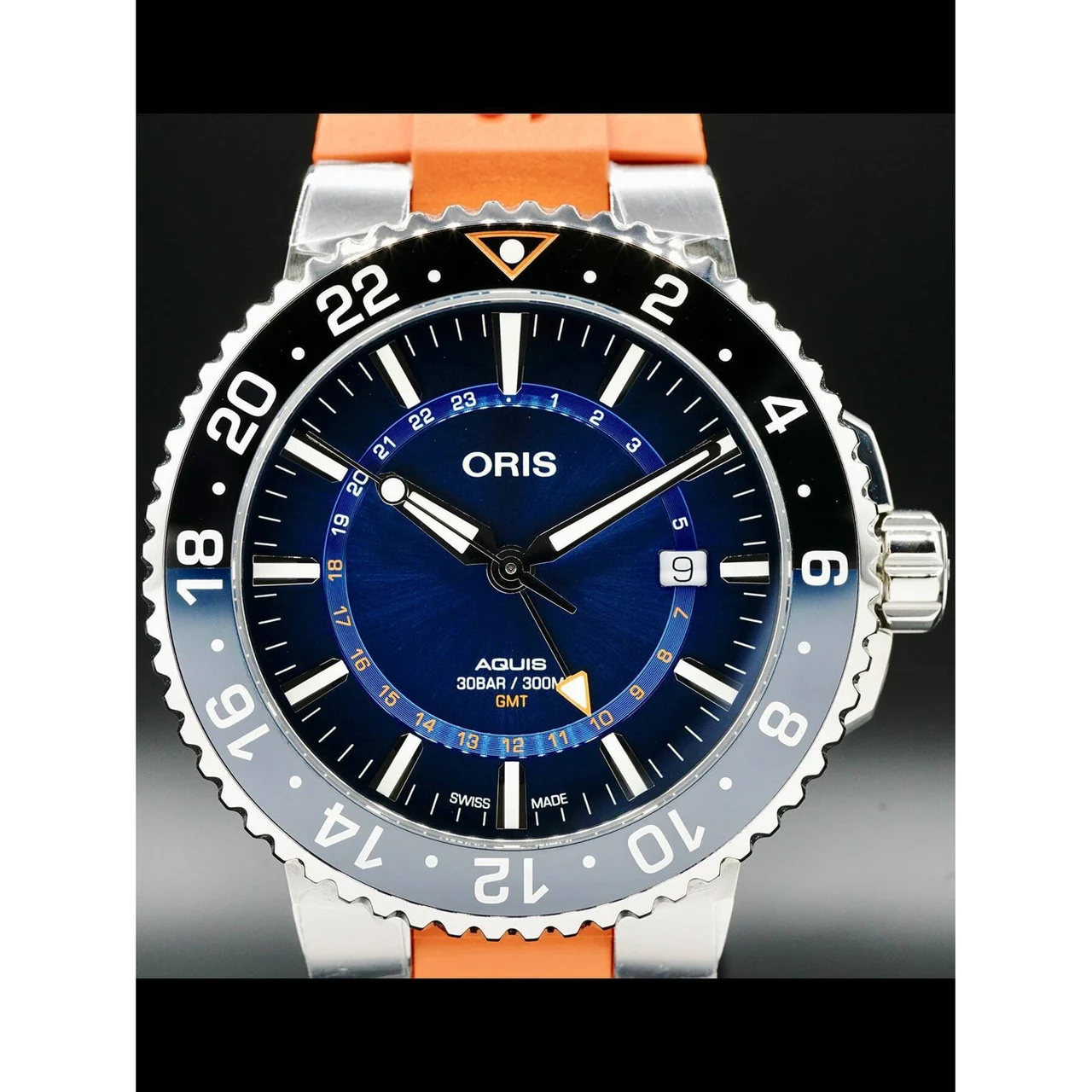 Oris Aquis Carysfort Reef Limited Edition 01 798 7754 4185 210000027601 43.5 mm kol saati