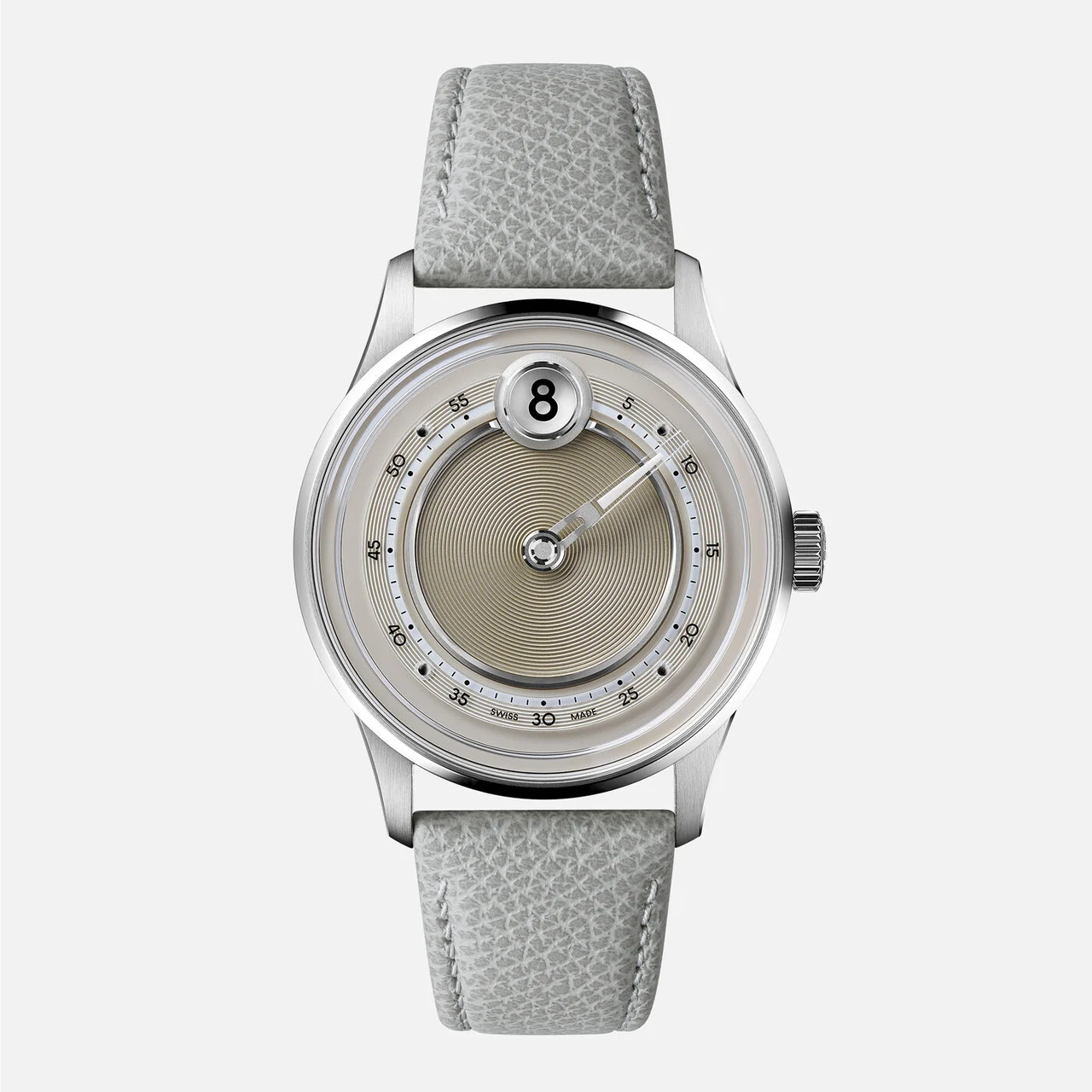 Christopher Ward Jump Hour Mk V C01-39AJH4-S00E0-MG 39 mm kol saati