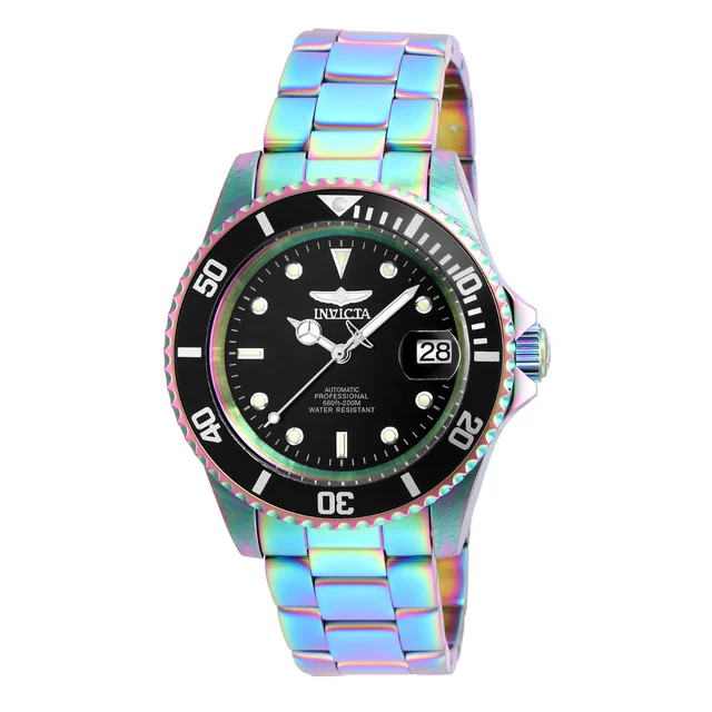 Invicta Pro Diver Navarch Automatic Watch - 40mm. Iridescent (26600) kol saati