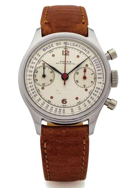 Moeris Pulsation Dial Chronograph Steel 487 kol saati
