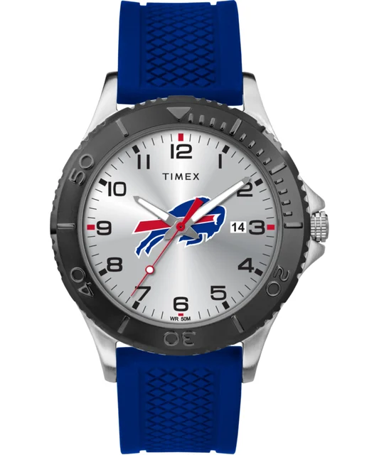 Timex Gamer Royal Blue Buffalo Bills TWZFBILMN kol saati