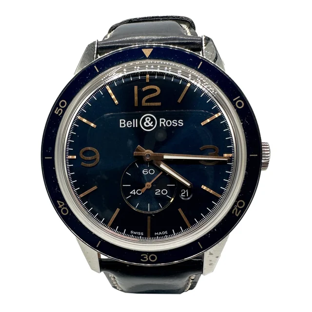 Bell & Ross Aeronavale BRV123-BLU-ST/SCA CSNCZ400 kol saati