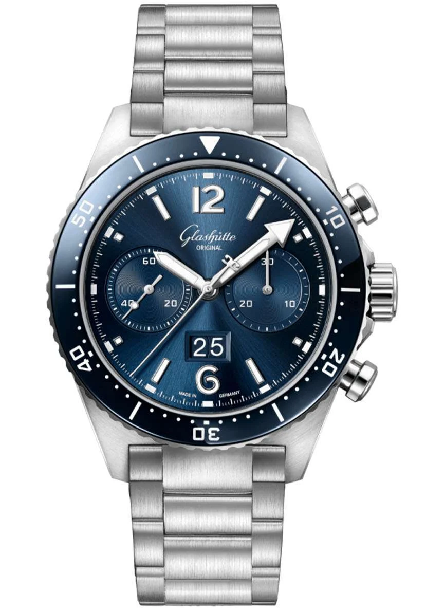 Glashutte Original SeaQ 3723028170 43 mm kol saati