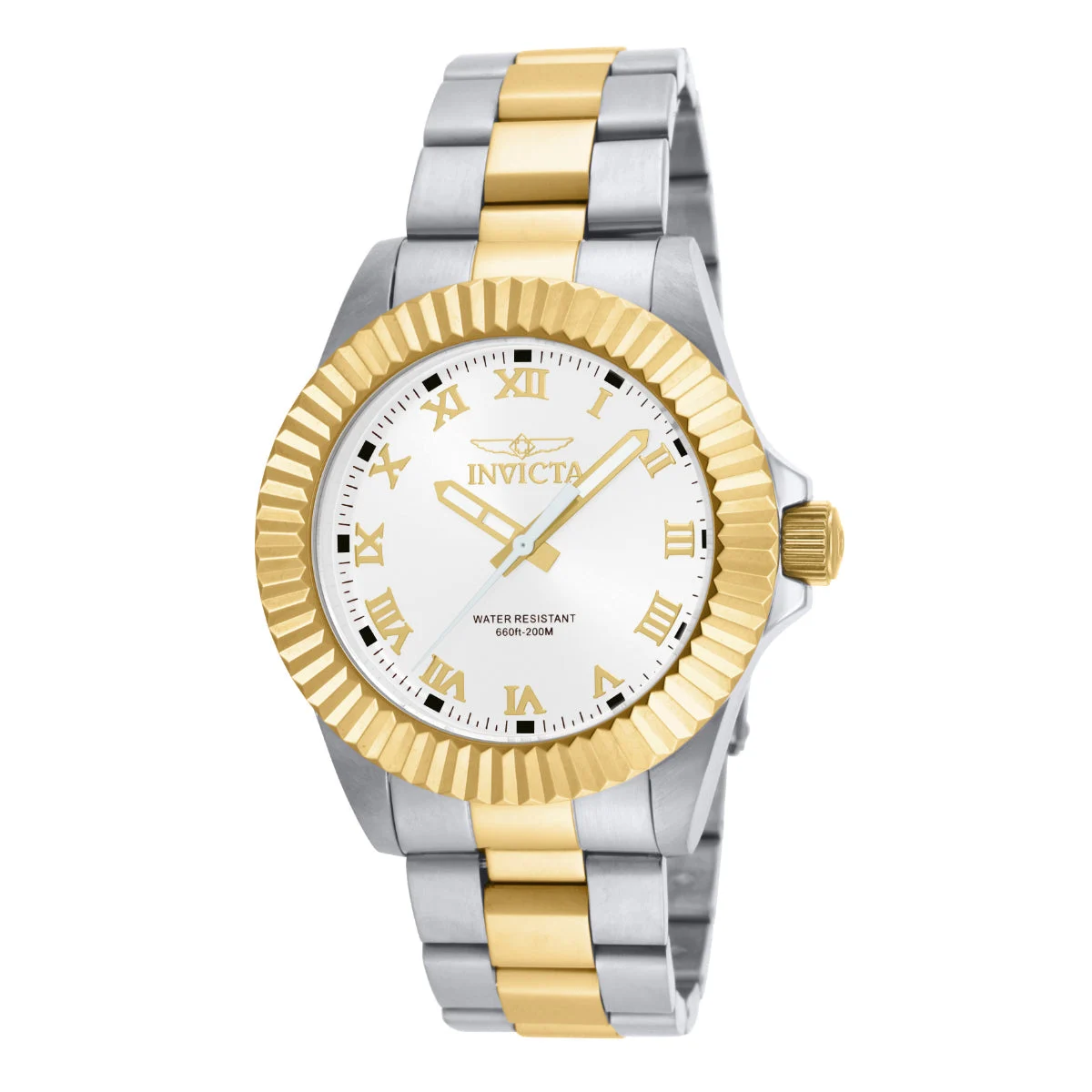 Invicta Pro Diver Pleatix Watch - 44mm, Steel, Gold (16740) 44 mm kol saati