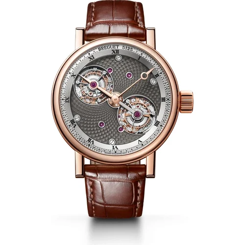 Breguet Classique Double Tourbillon 5347 5347BR/2A/9ZU 44 mm kol saati