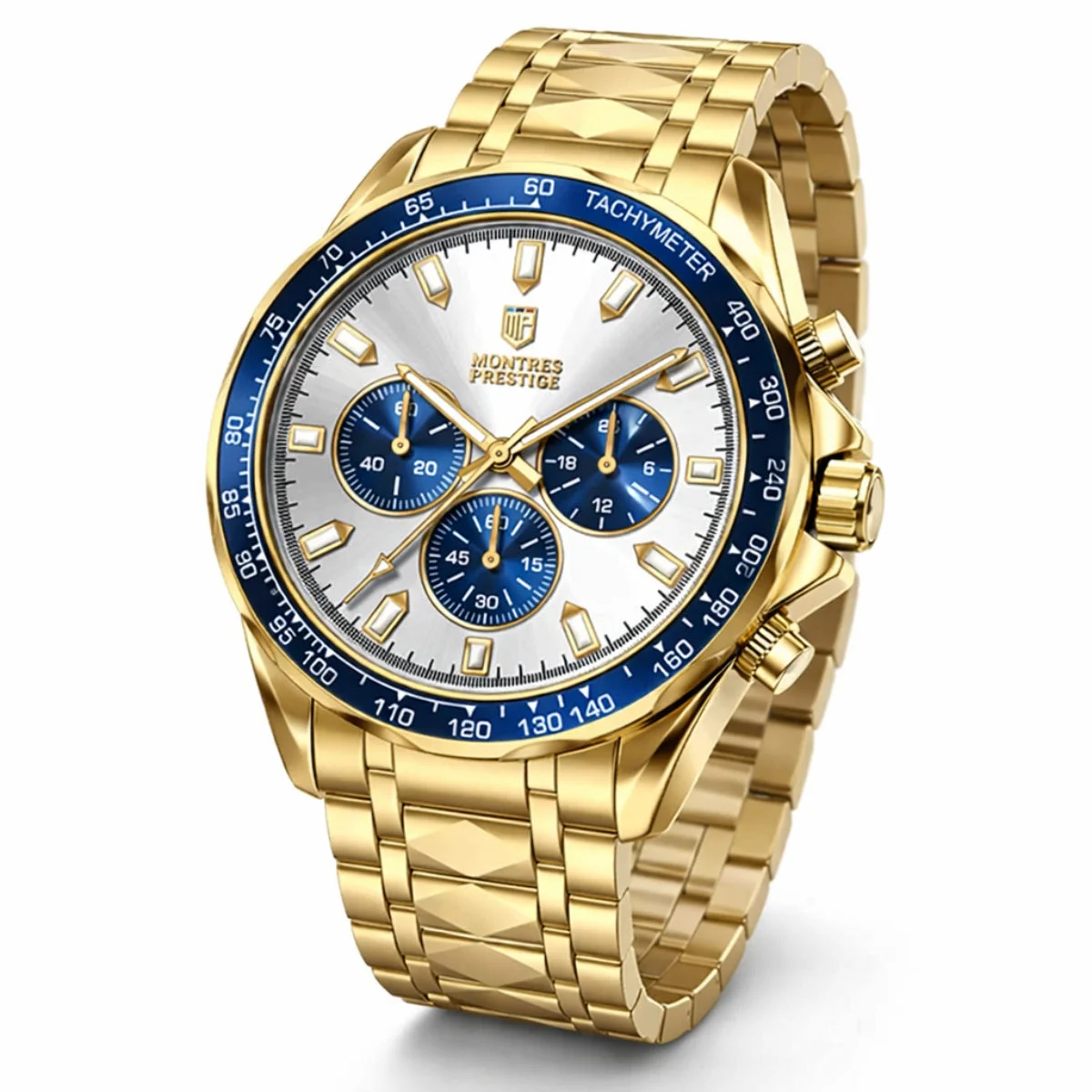 Montres Prestige InvictaMen's Watch - 44.5mm. Gold (MPW-0353) 44.5 mm kol saati