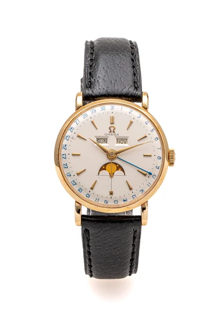 OMEGA OMEGA, REF. 2473, COSMIC, YELLOW GOLD kol saati